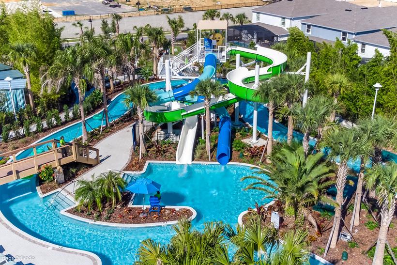 Windsor Island resort pool maintained by Resort Pool Services